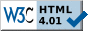 Codice HTML 4.01 Strict valido