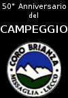 Il Coro Brianza per i 50 anni del campeggio di Casatenovo