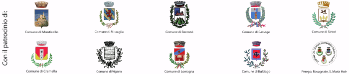 Con il patrocinio dei comuni