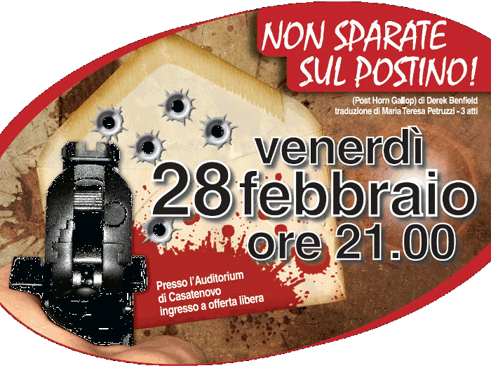 Non sparate sul postino!