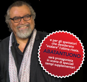 ... e per chi ha voglia di "esalare" l’ultima risata ci sono i tempi supplementari con Diego Abatantuono.