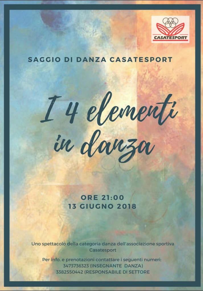 I 4 elementi in danza