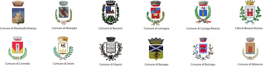 COn il patrocinio dei comuni