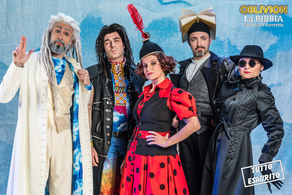 La Bibbia riveduta e scorretta - Il Musical - foto di Paolo Galletta