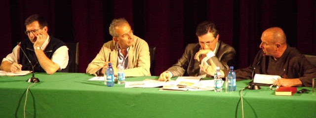 Don Sergio Zambenetti, Gad Lerner, Fabio Crippa, don Giovanni Nicolini