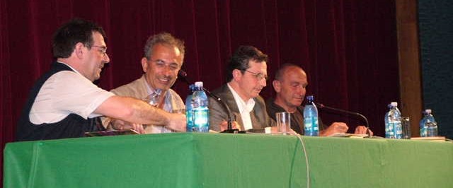 Don Sergio Zambenetti, Gad Lerner, Fabio Crippa, don Giovanni Nicolini