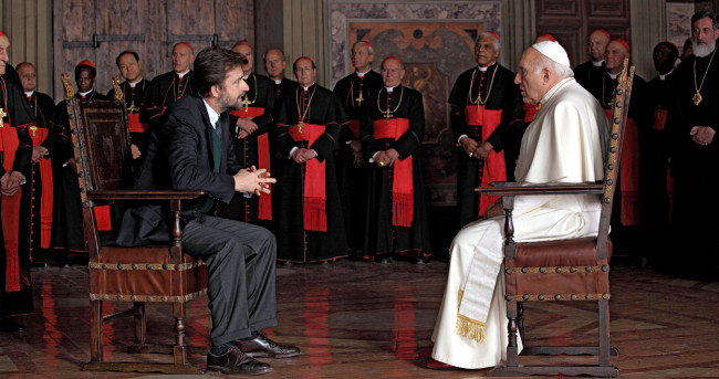 Habemus Papam, Nanni Moretti e Michel Piccoli