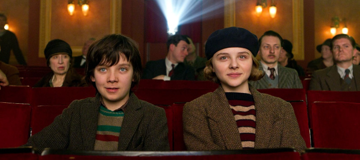 Hugo Cabret - Asa Butterfield e Chloe Moretz