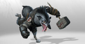 Kung Fu Panda 2 - Wolf-Boss