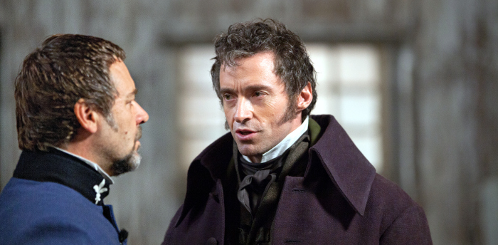 Les Misérables - Hugh Jackman, Russell Crowe