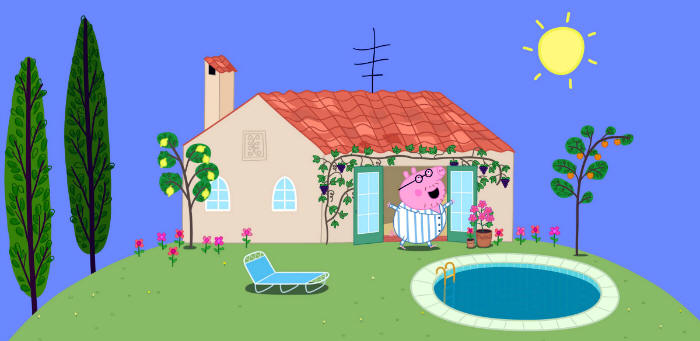 Peppa, vacanze al sole ed altre storie