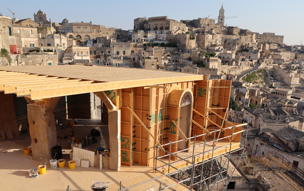 No time to die - 007 . Il set a Matera