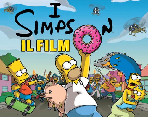 Manifesto - I Simpson - Il film (The Simpsons movie)