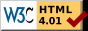 HTML 4.01 Strict