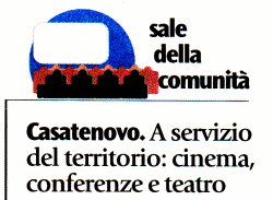 Casatenovo. A servizio del territorio: cinema, conferenze e teatro