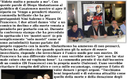 Diego Abatantuono: "La morte? Fa ridere!"
