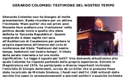 La legge è uguale per tutti? - Incontro con Gherardo Colombo