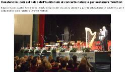 Casatenovo: cori sul palco dell'Auditorium al concerto natalizio per sostenere Telethon