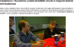 Casatenovo: l'Accademia ucraina di balletto chiude la stagione teatrale dell'Auditorium