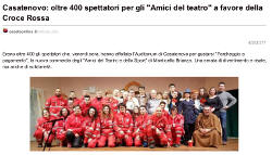 Casatenovo: oltre 400 spettatori per gli ''Amici del teatro'' a favore della Croce Rossa