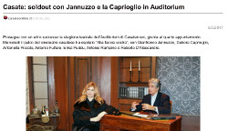 Casate: soldout con Jannuzzo e la Caprioglio in Auditorium