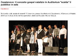 Concerto di Natale 2010