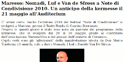 Maresso: Nomadi, De Sfross a Note di Condivisione...