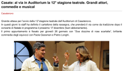 12° rassegna teatrale - 2011/2012