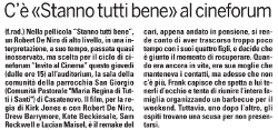 C'è "Stanno tutti bene" al cineforum