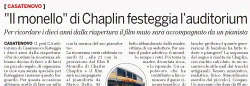 "Il monello" di Chaplin festeggia l'auditorium - 17/10/2010