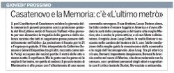 L'ultimo metrò - Giorno della memoria