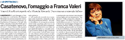 Casatenovo: l'omaggio a Franca Valeri
