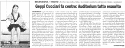 Geppi Cucciari fa centro: auditorium tutto esaurito