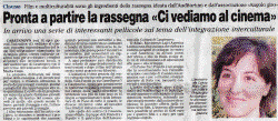 Pronta a partire la rassegna "Ci vediamo al cinema" - 15 aprile 2008